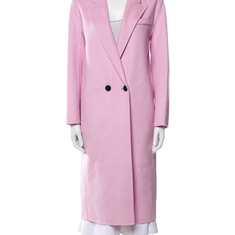 Maje Pink Longline Blazer